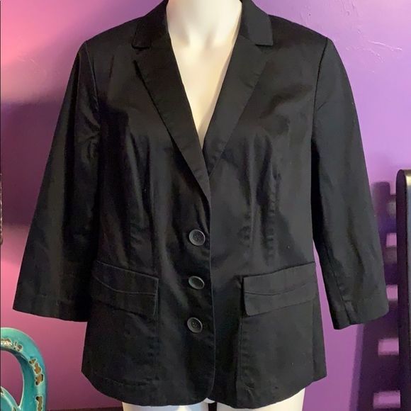 Lane Bryant Black Blazer - Picture 6 of 9